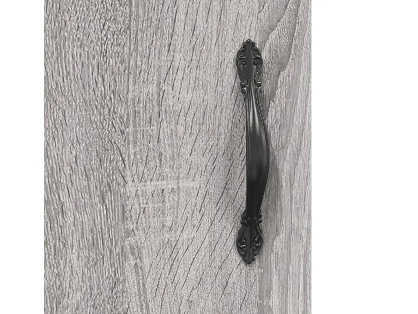 Aparador alto madera contrachapada gris sonoma 69,5x34x180 cm