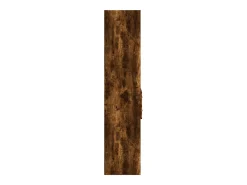 Aparador alto madera de ingeniería roble ahumado 70x42,5x185 cm