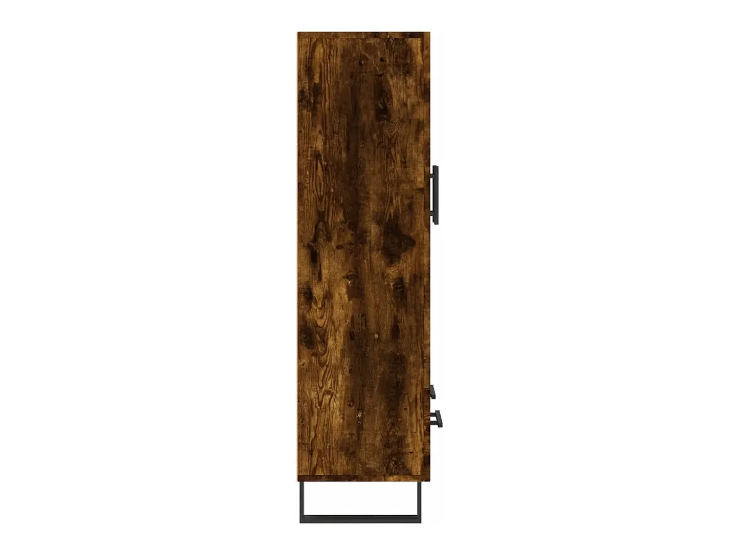 Aparador alto madera de ingeniería roble ahumado 69,5x31x115 cm