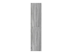 Aparador alto madera de ingeniería gris Sonoma 50x41x185 cm