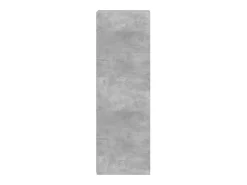 Aparador alto madera de ingeniería gris hormigón 30x41x124 cm