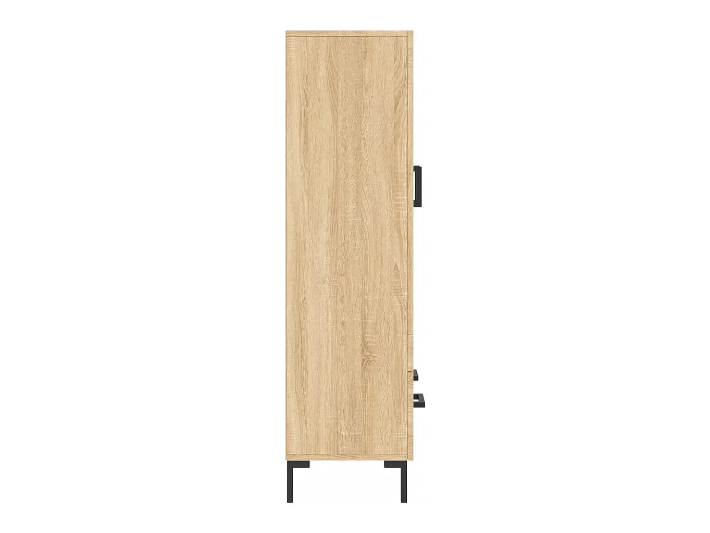 Aparador alto madera de ingeniería roble Sonoma 69,5x31x115 cm