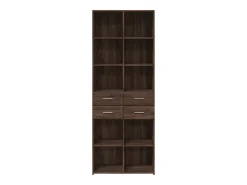Aparador alto madera de ingeniería marrón roble 70x42,5x185 cm
