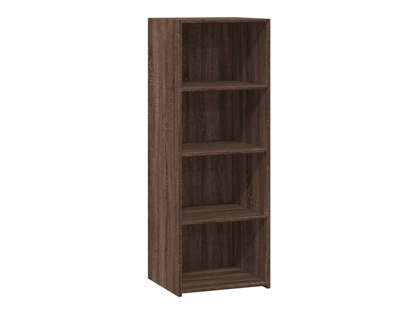 Aparador alto madera de ingeniería marrón roble 45x41x124 cm