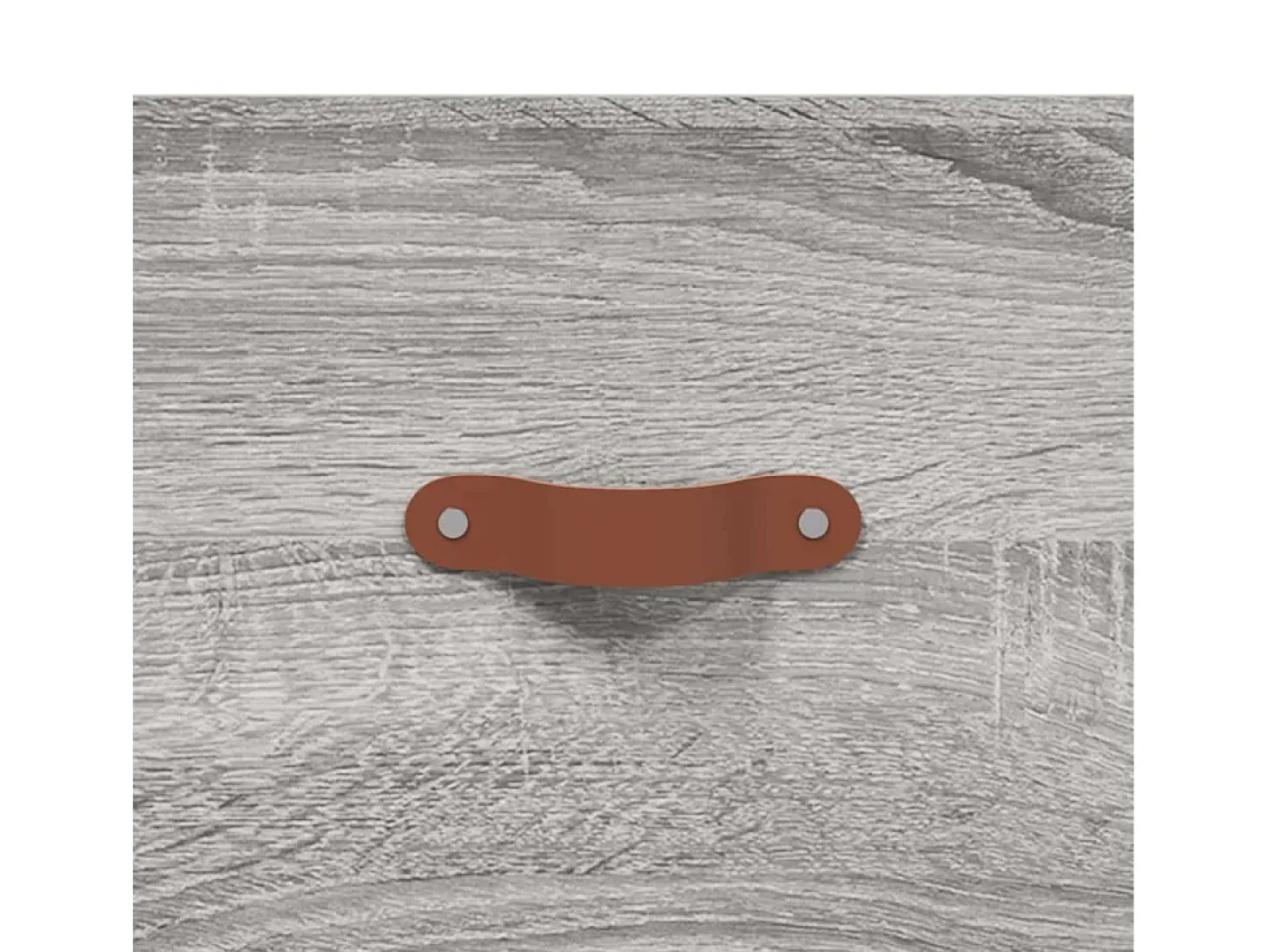 Aparador alto madera de ingeniería gris Sonoma 69,5x31x115 cm