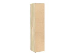Aparador alto madera de ingeniería roble Sonoma 40x41x185 cm