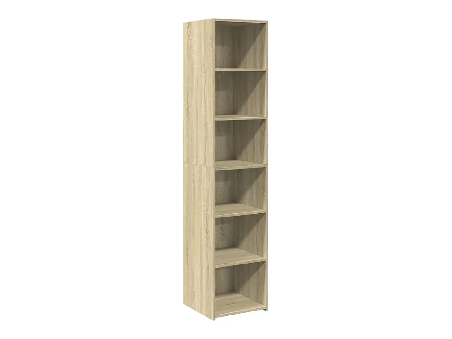 Aparador alto madera de ingeniería roble Sonoma 40x41x185 cm
