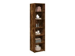 Aparador alto madera de ingeniería roble Sonoma 45x41x185 cm