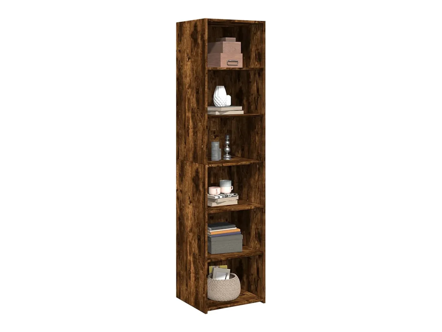 Aparador alto madera de ingeniería roble Sonoma 45x41x185 cm