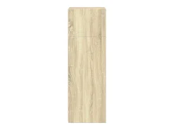 Aparador alto madera de ingeniería roble Sonoma 45x41x124 cm