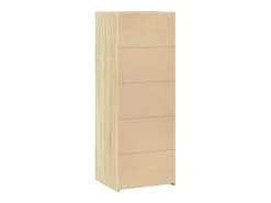 Aparador alto madera de ingeniería roble Sonoma 45x41x124 cm