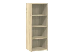 Aparador alto madera de ingeniería roble Sonoma 45x41x124 cm