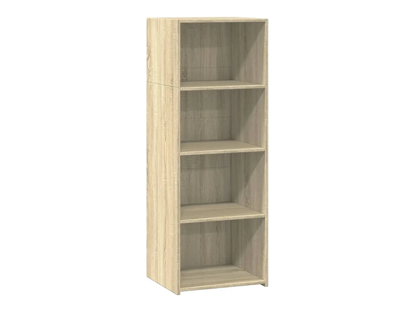 Aparador alto madera de ingeniería roble Sonoma 45x41x124 cm