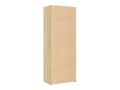 Aparador alto madera de ingeniería roble Sonoma 70x41x185 cm