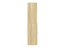 Aparador alto madera de ingeniería roble Sonoma 70x42,5x185 cm