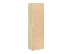 Aparador alto madera de ingeniería roble Sonoma 50x41x185 cm