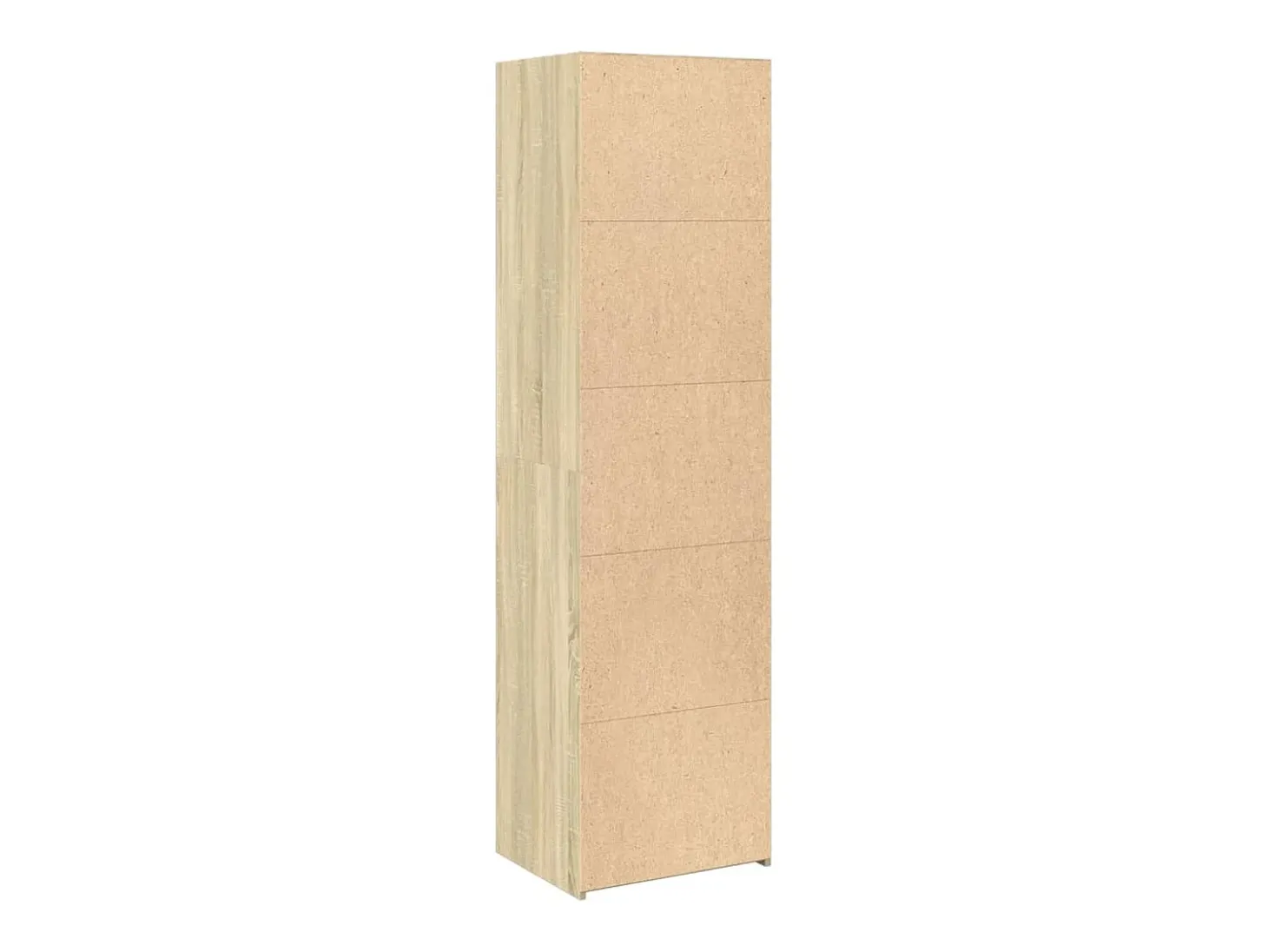 Aparador alto madera de ingeniería roble Sonoma 50x41x185 cm