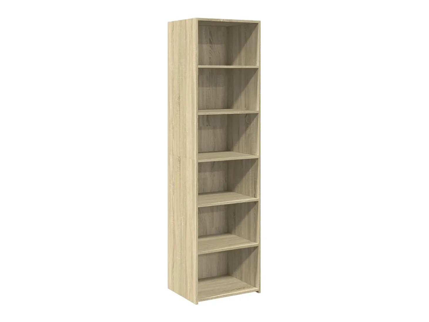 Aparador alto madera de ingeniería roble Sonoma 50x41x185 cm
