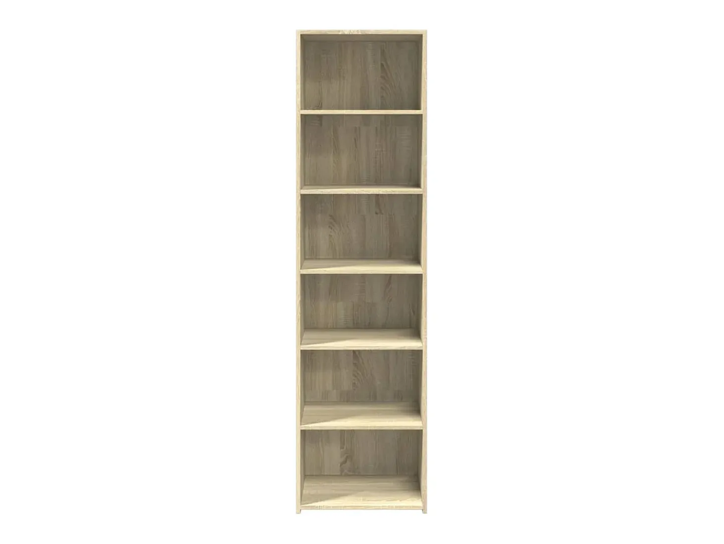 Aparador alto madera de ingeniería roble Sonoma 50x41x185 cm