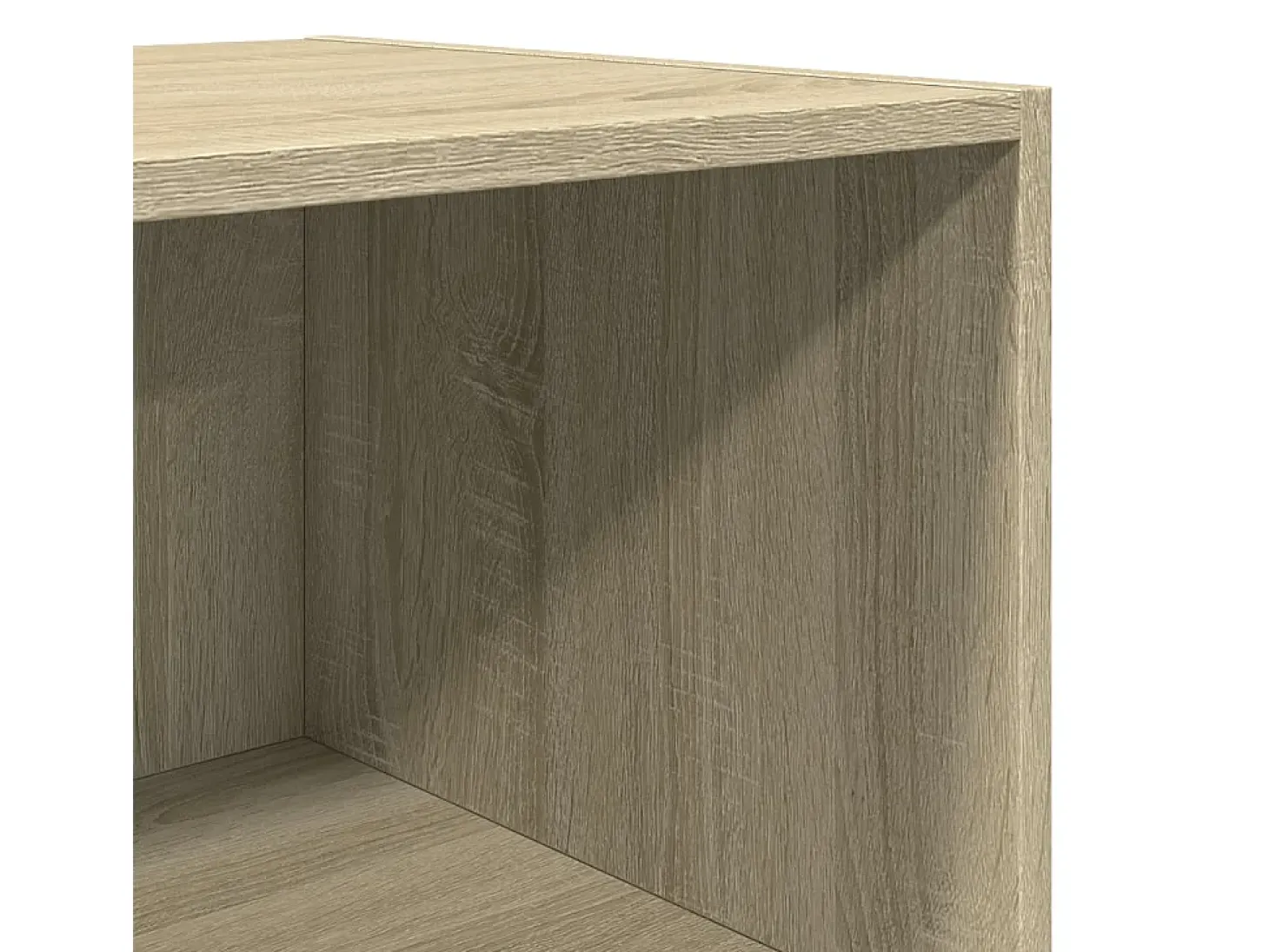 Aparador alto madera de ingeniería roble Sonoma 50x41x185 cm