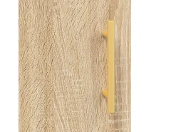 Aparador alto madera de ingeniería roble Sonoma 69,5x31x115 cm