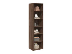 Aparador alto madera de ingeniería marrón roble 45x41x185 cm