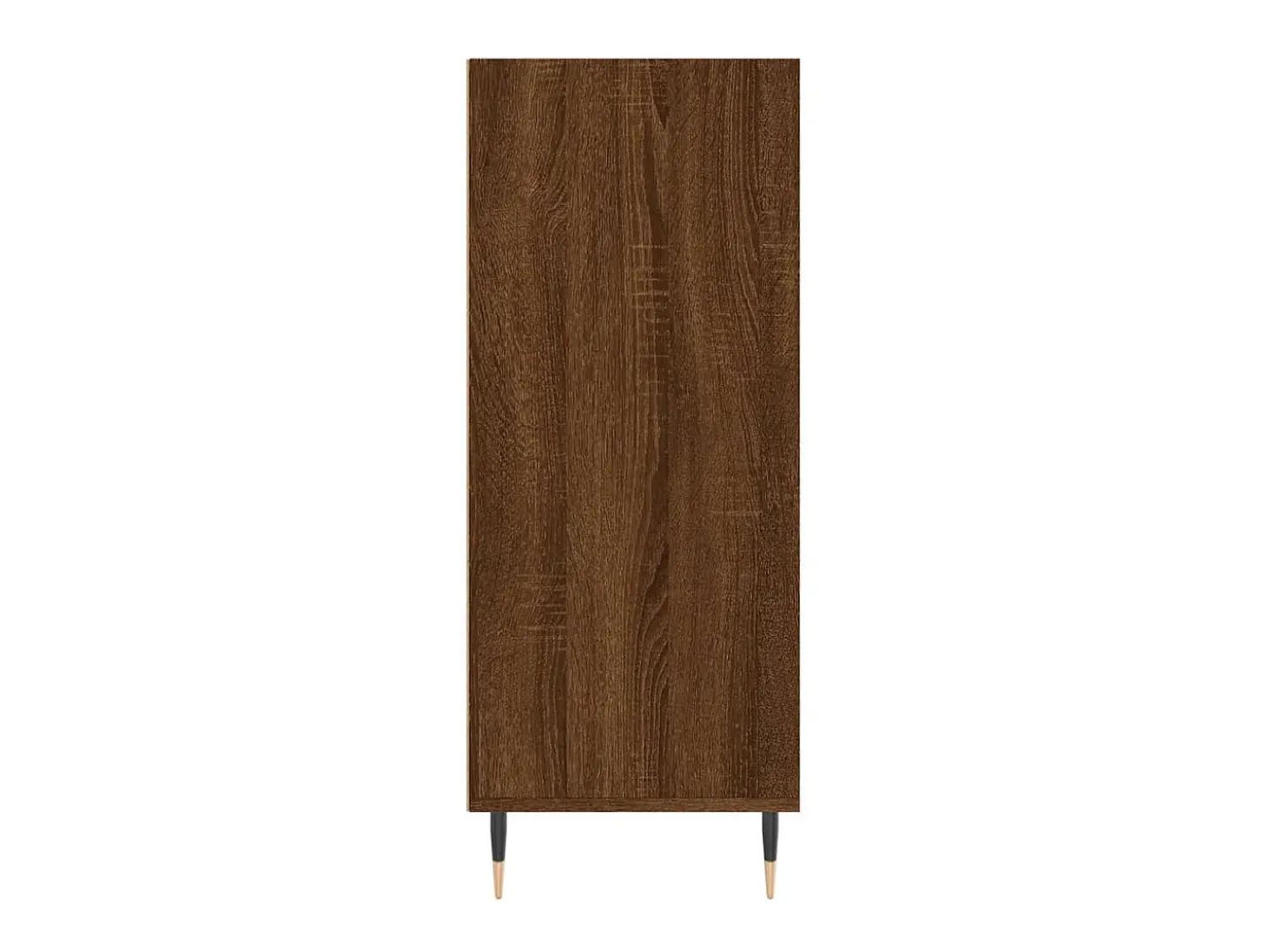 Aparador alto madera de ingeniería marrón roble 57x35x90 cm ES77707