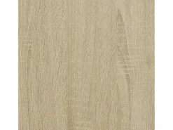 Aparador alto madera de ingeniería y metal 35,5x35x139 cm