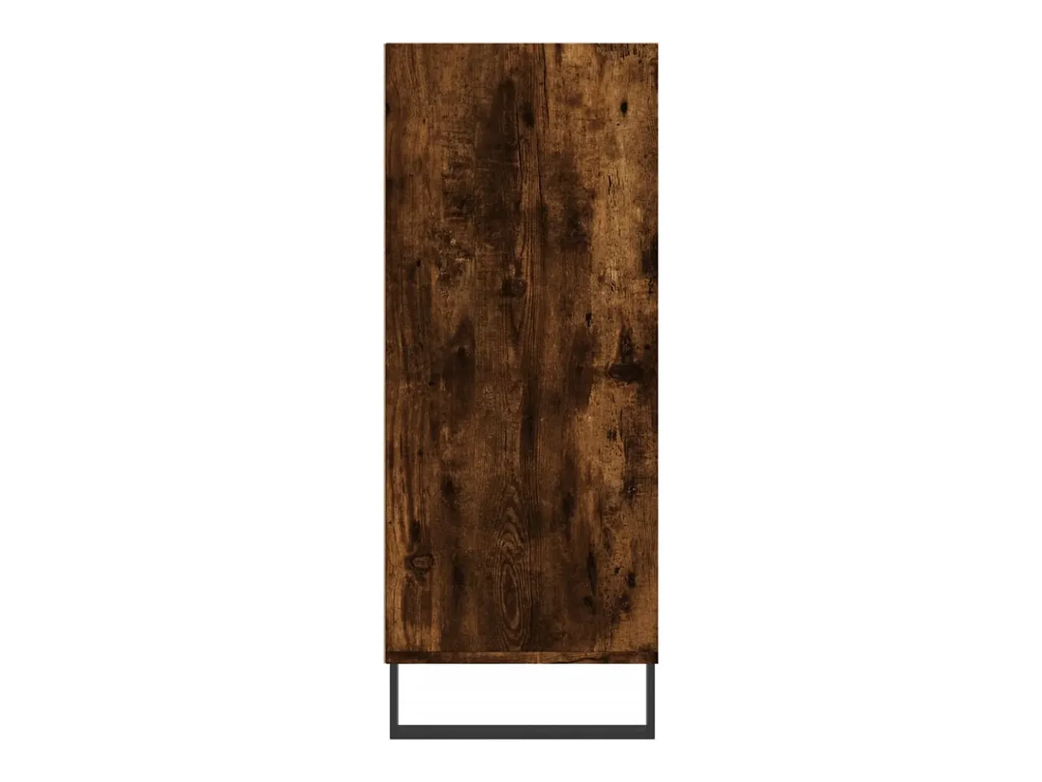 Aparador alto madera de ingeniería roble ahumado 57x35x90 cm