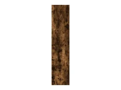 Aparador alto madera de ingeniería roble ahumado 40x41x185 cm