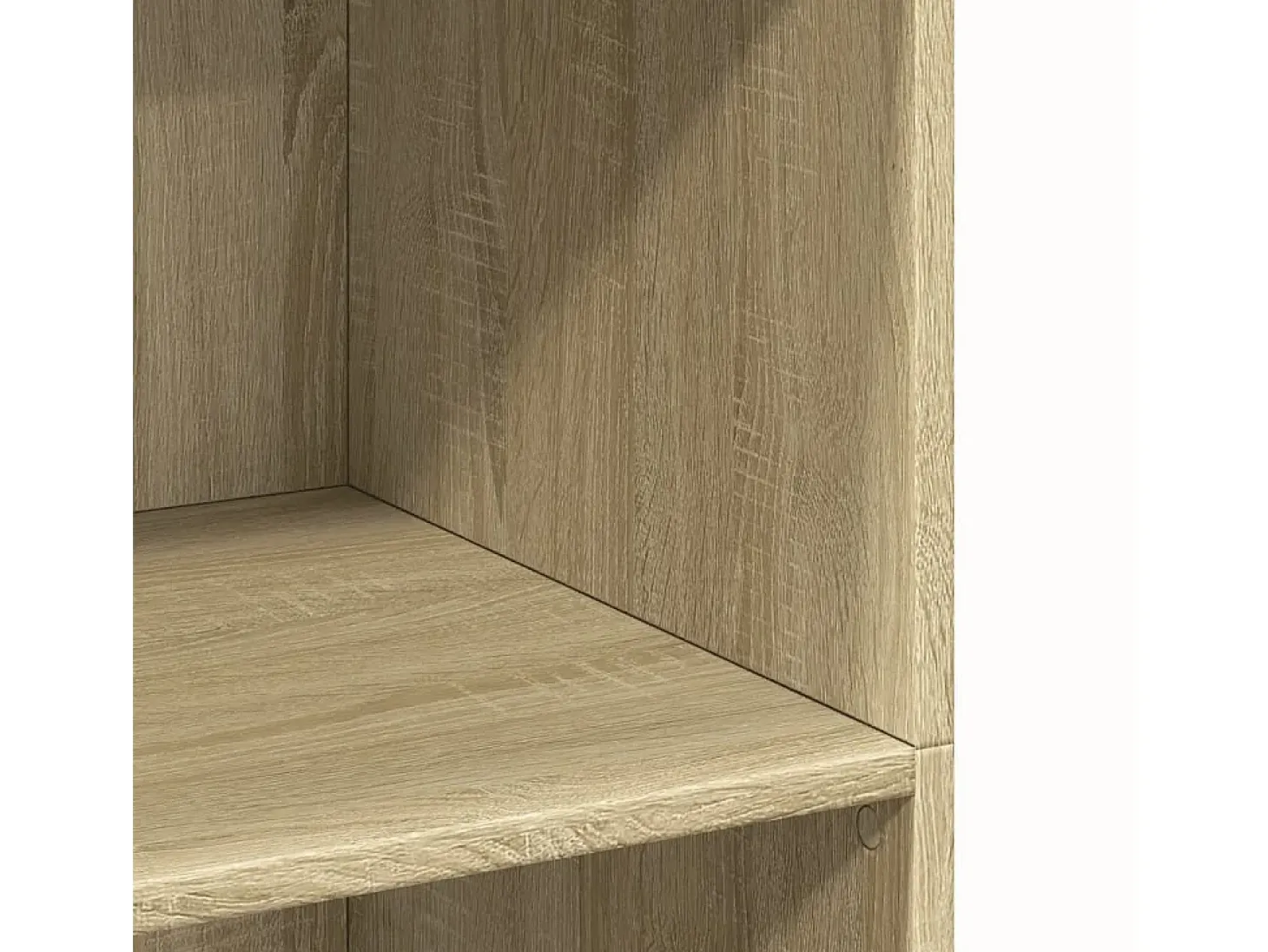 Aparador alto madera de ingeniería roble Sonoma 70x41x124 cm