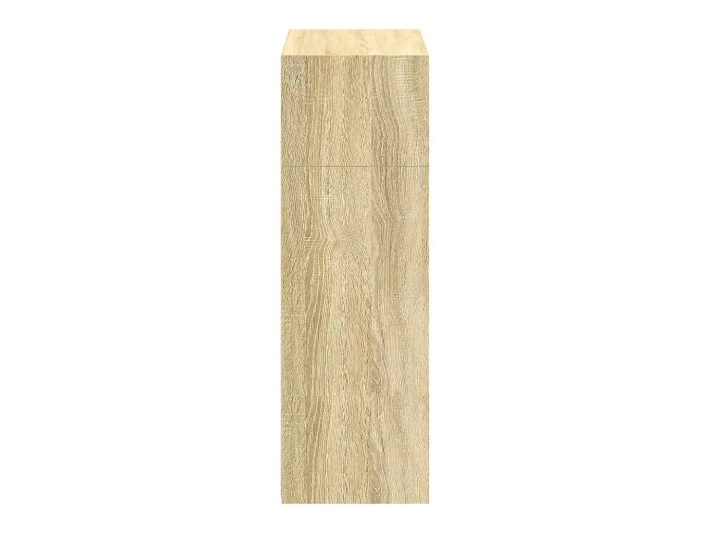 Aparador alto madera de ingeniería roble Sonoma 70x41x124 cm