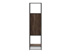 Aparador alto madera ingeniería marrón roble 35,5x35x139cm