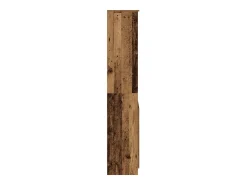 Aparador alto madera maciza 70x35x180 cm Madera de ingeniería