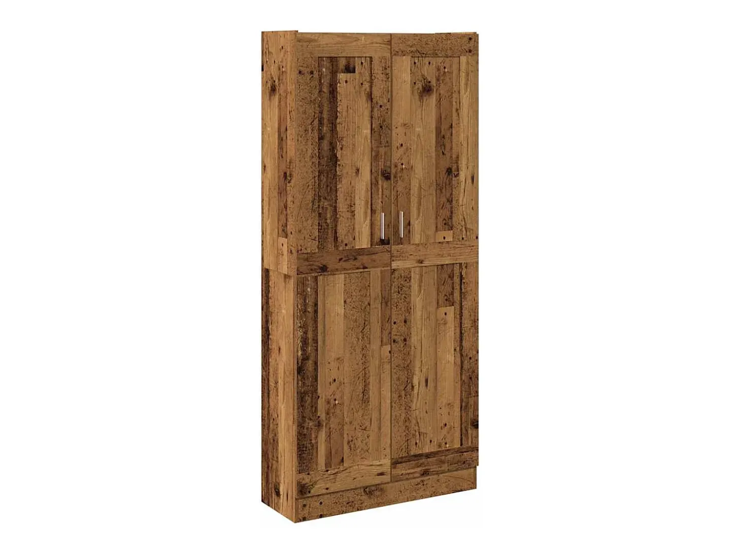 Aparador alto madera vieja 82,5x30,5x185 cm madera contrachapada