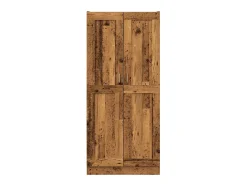 Aparador alto madera vieja 82,5x30,5x185 cm madera contrachapada