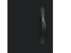 Aparador alto negro 69,5x34x180 cm Madera contrachapada