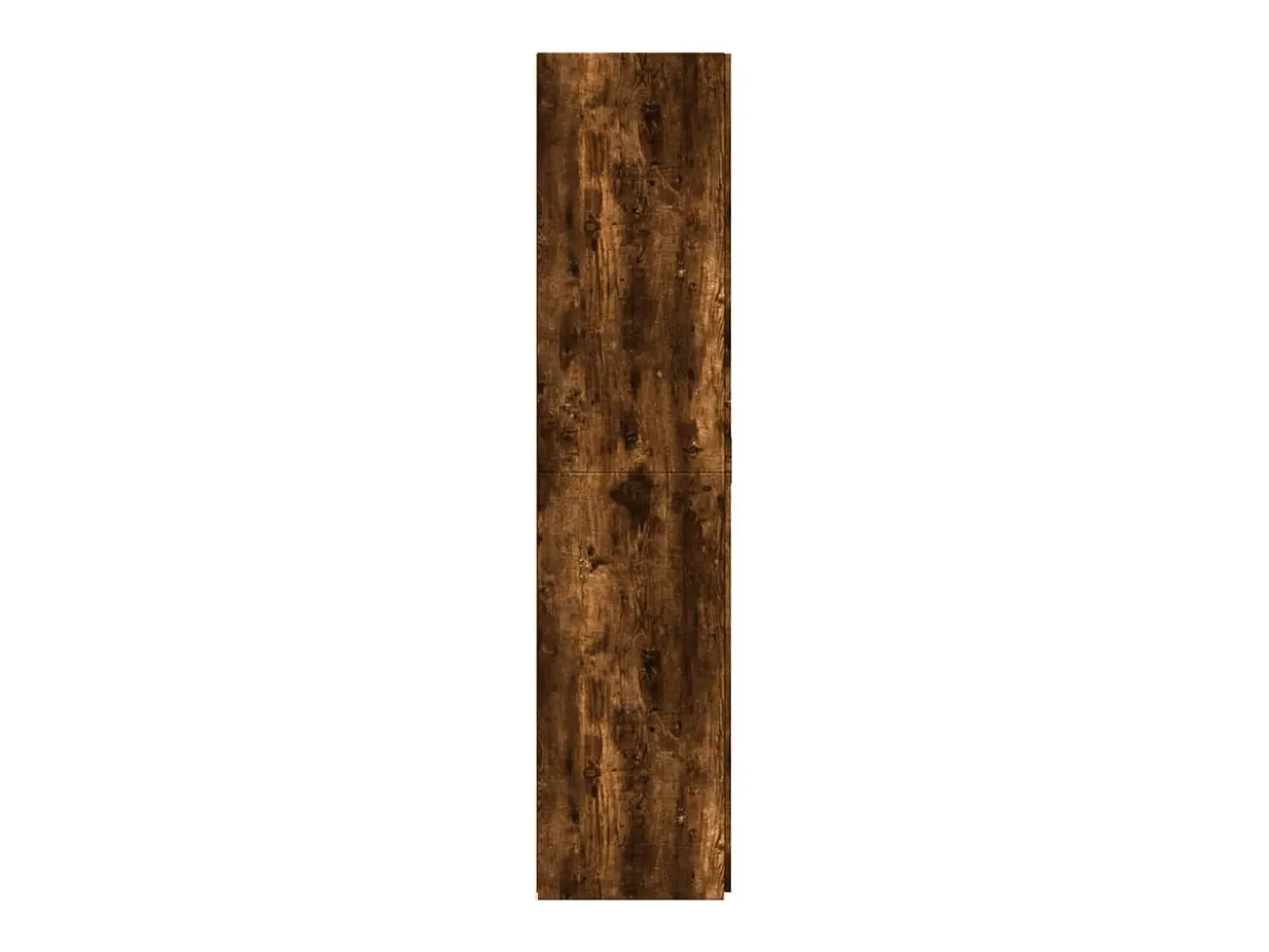 Aparador alto roble ahumado 80x42,5x185 cm madera de ingeniería