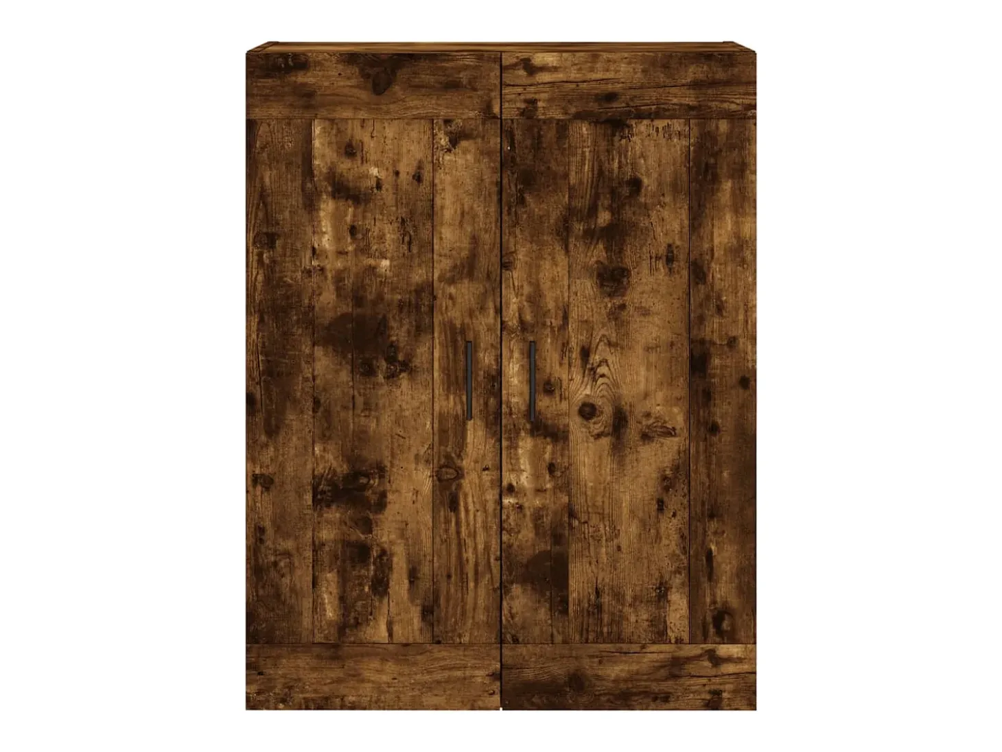 Aparador alto Roble ahumado 69,5x34x180 cm Madera de ingeniería