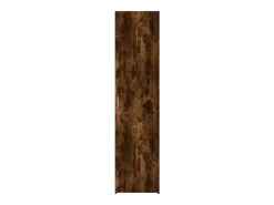 Aparador alto roble ahumado 45x42,5x185 cm madera de ingeniería