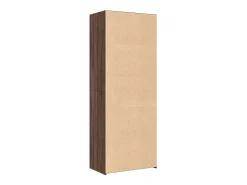 Aparador alto roble marrón 70x41x185 cm madera de ingeniería
