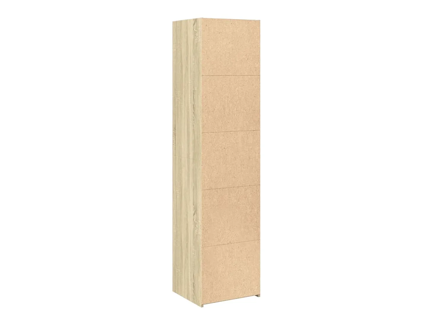Aparador alto roble Sonoma 45x41x185 cm madera de ingeniería
