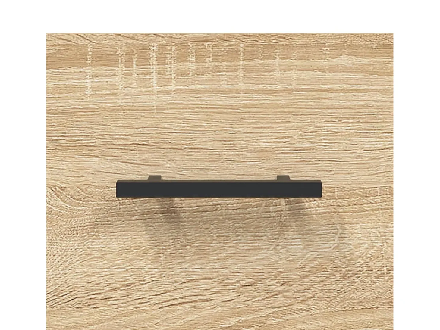 Aparador alto roble Sonoma 69,5x34x180 cm Madera de ingeniería