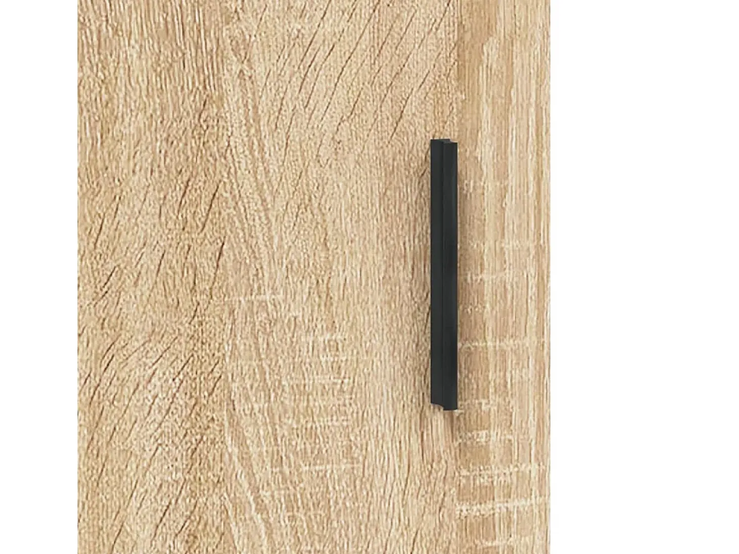 Aparador alto roble Sonoma 69,5x34x180 cm Madera de ingeniería