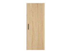 Aparador alto roble Sonoma 34,5x34x180 cm Madera de ingeniería