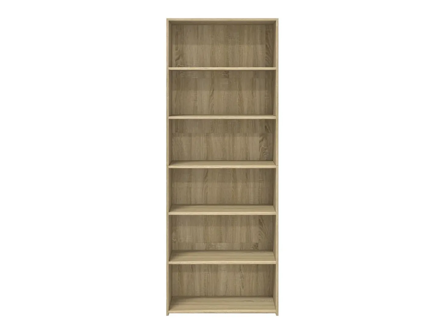 Aparador alto roble Sonoma 70x41x185 cm madera de ingeniería