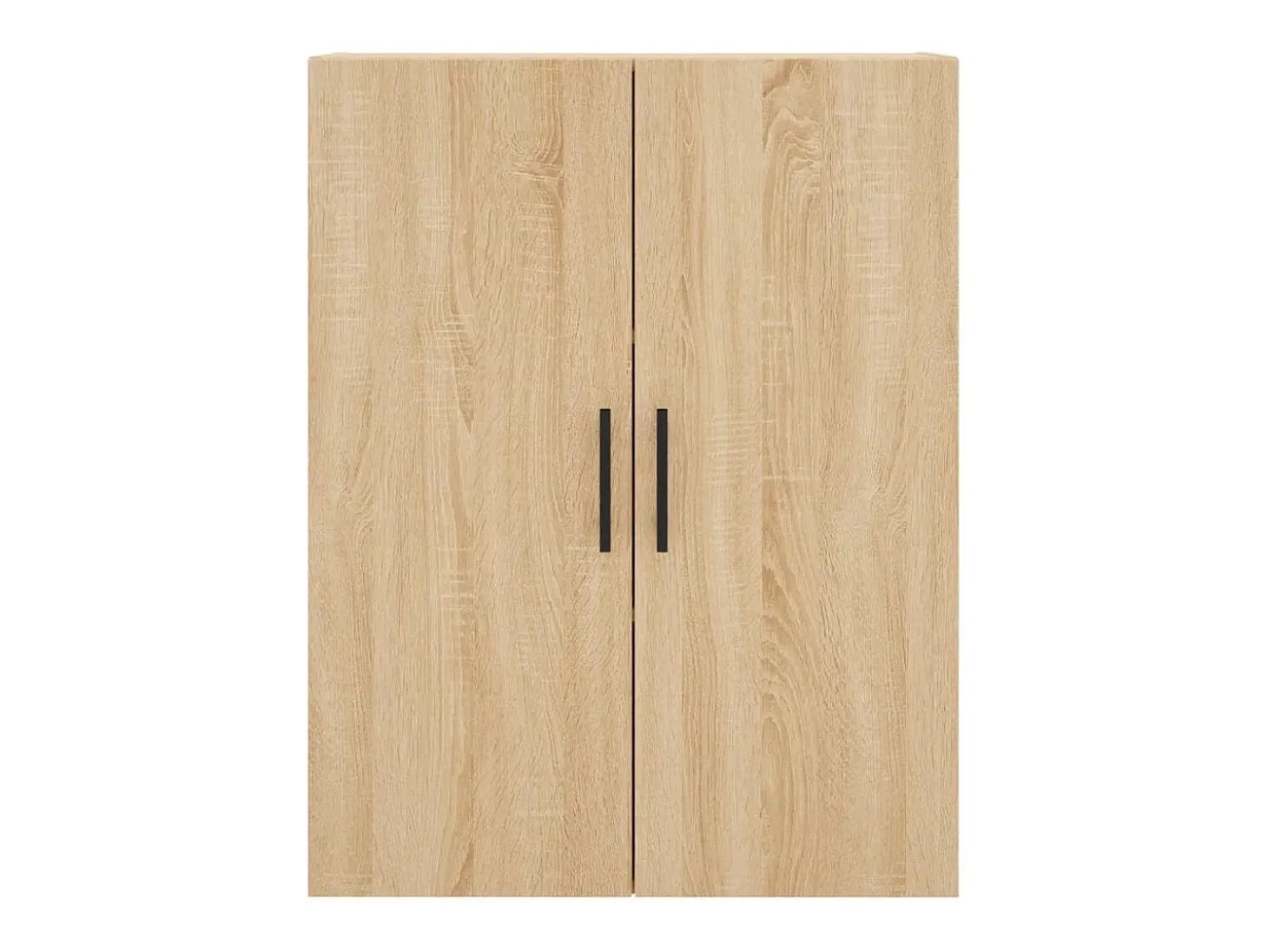 Aparador alto roble Sonoma 69,5x34x180 cm Madera de ingeniería