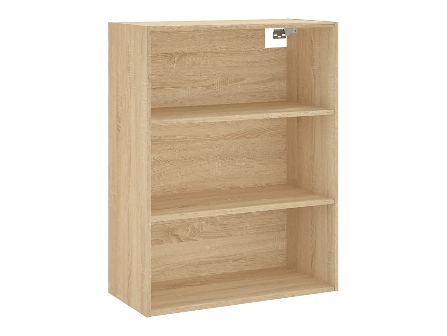 Aparador alto roble Sonoma 69,5x34x180 cm Madera de ingeniería