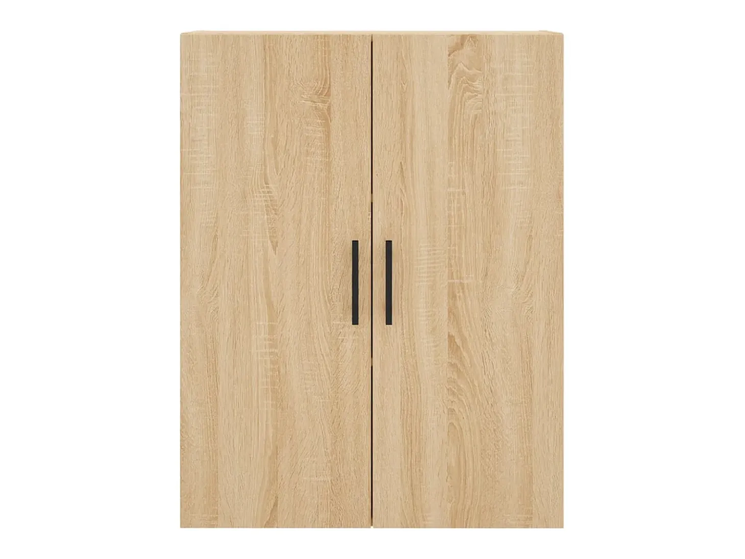 Aparador alto roble Sonoma 69,5x34x180 cm Madera de ingeniería