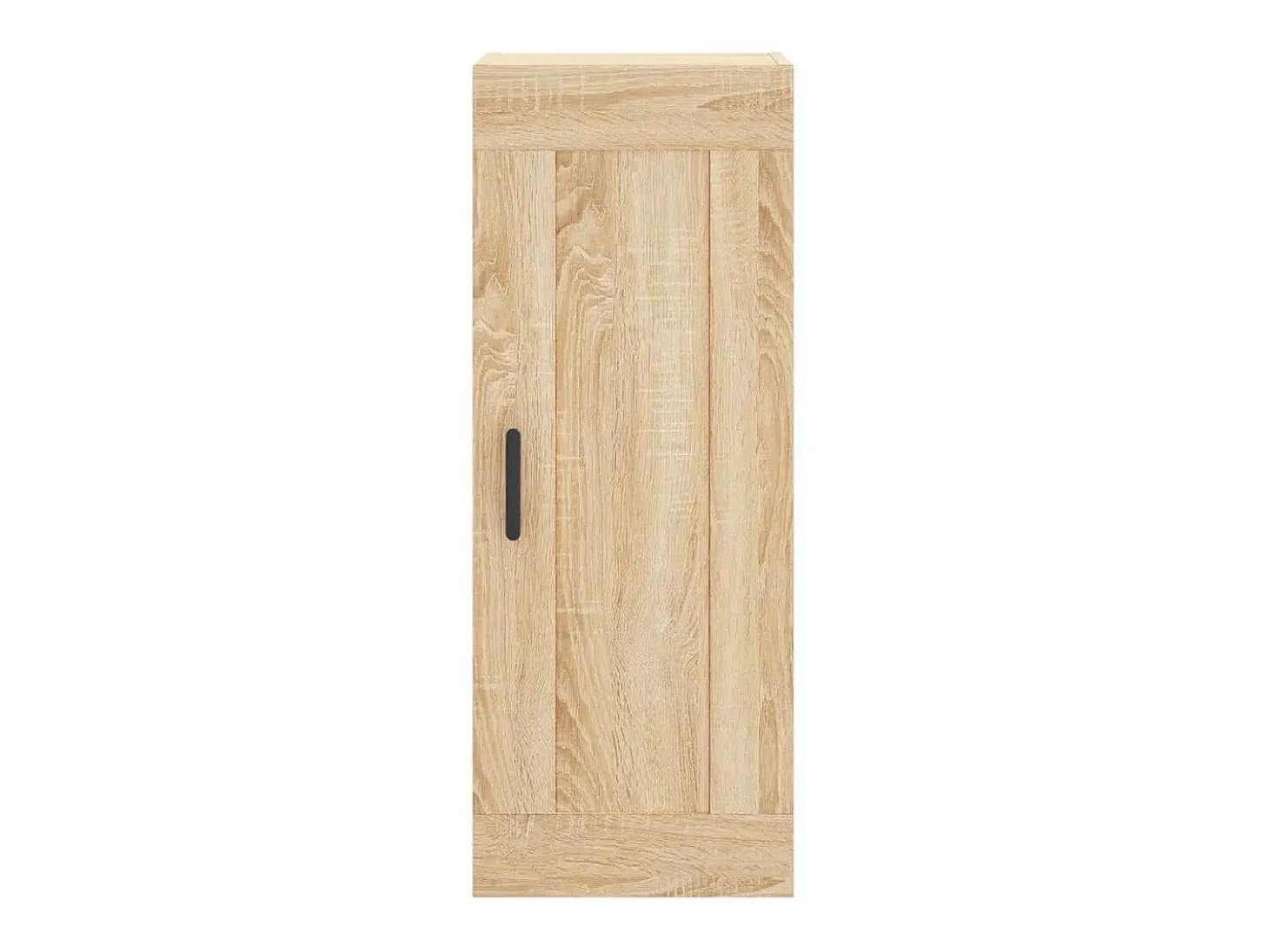 Aparador alto roble Sonoma 34,5x34x180 cm Madera de ingeniería